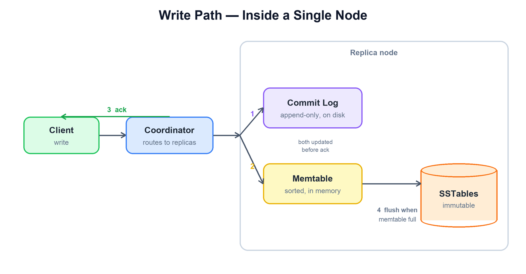 Write path