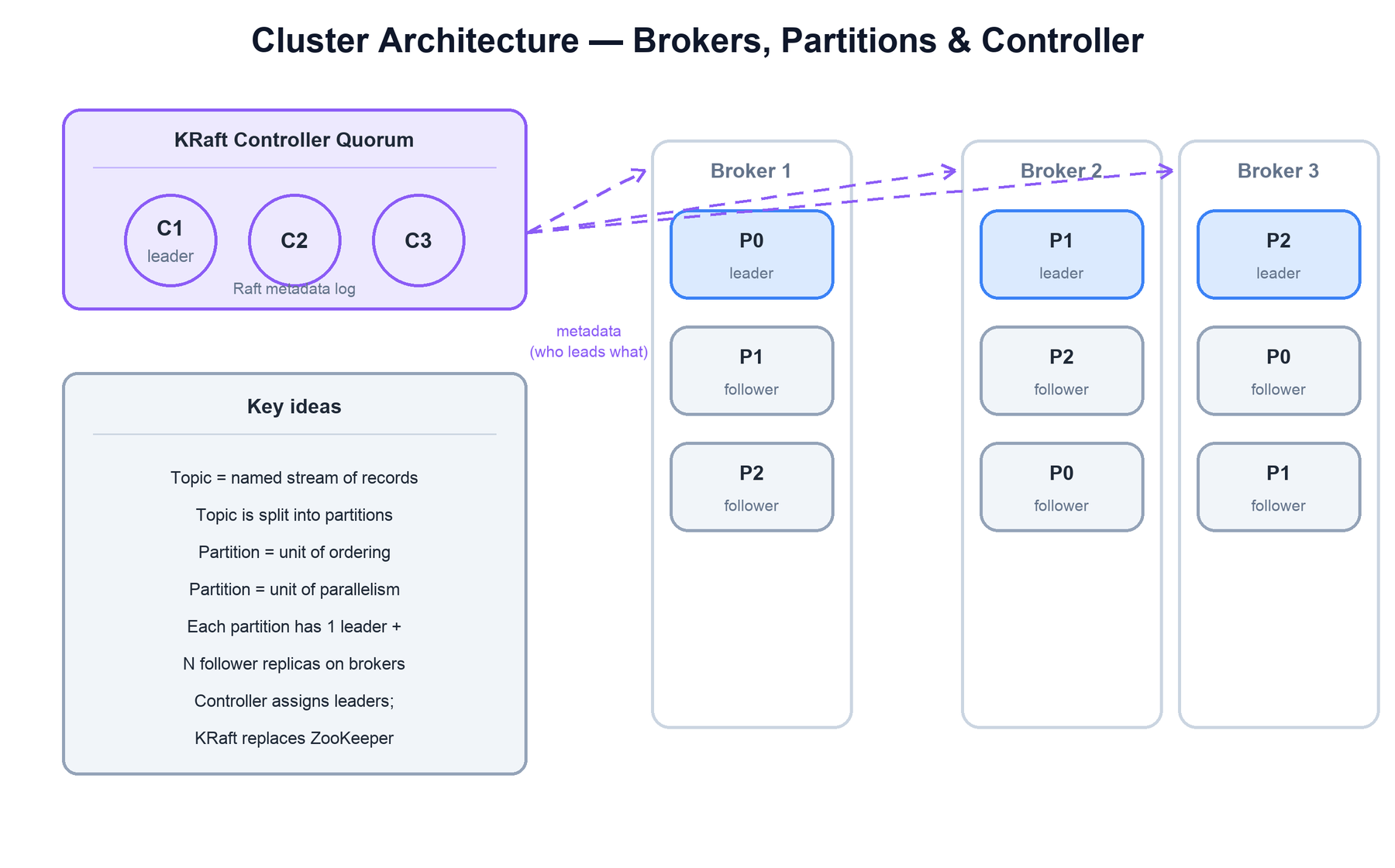 Cluster architecture
